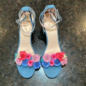 Kate Spade Flower Heel Sandals Shoes